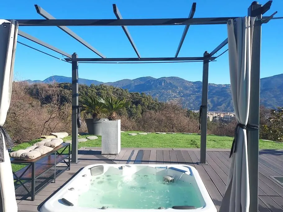 Homestay Suite 20M2 Dans Villa Piscine Jacuzzi Gattieres
