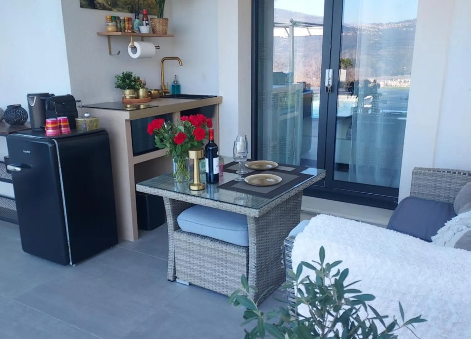 Suite 20M2 Dans Villa Piscine Jacuzzi Gattieres 0*,