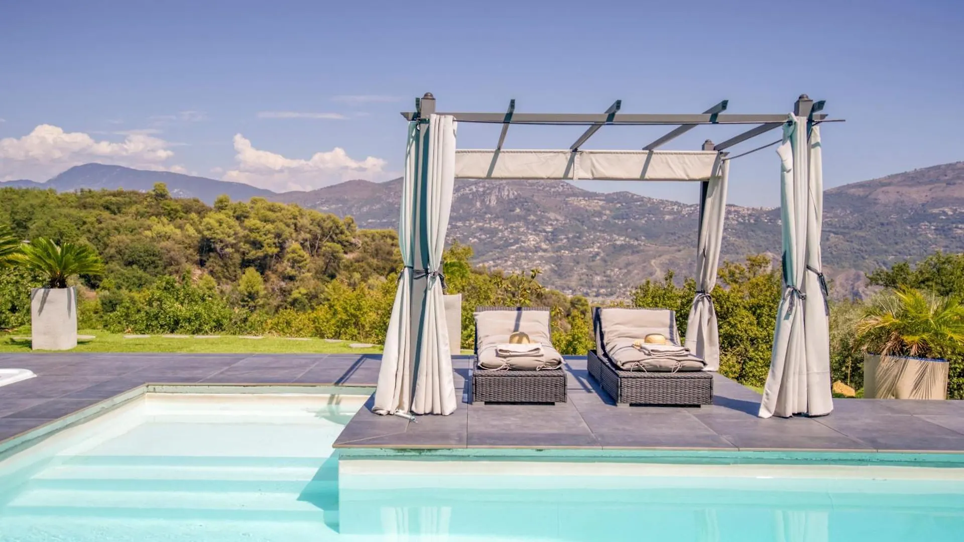 Suite 20M2 Dans Villa Piscine Jacuzzi Gattieres Homestay